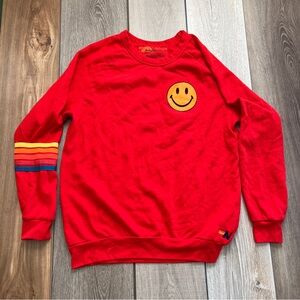 Aviator Nation Red Sweatshirt